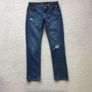 LEVI's BOYFRIEND SIZE 14 REGULAR GIRLS BLUE JEANS